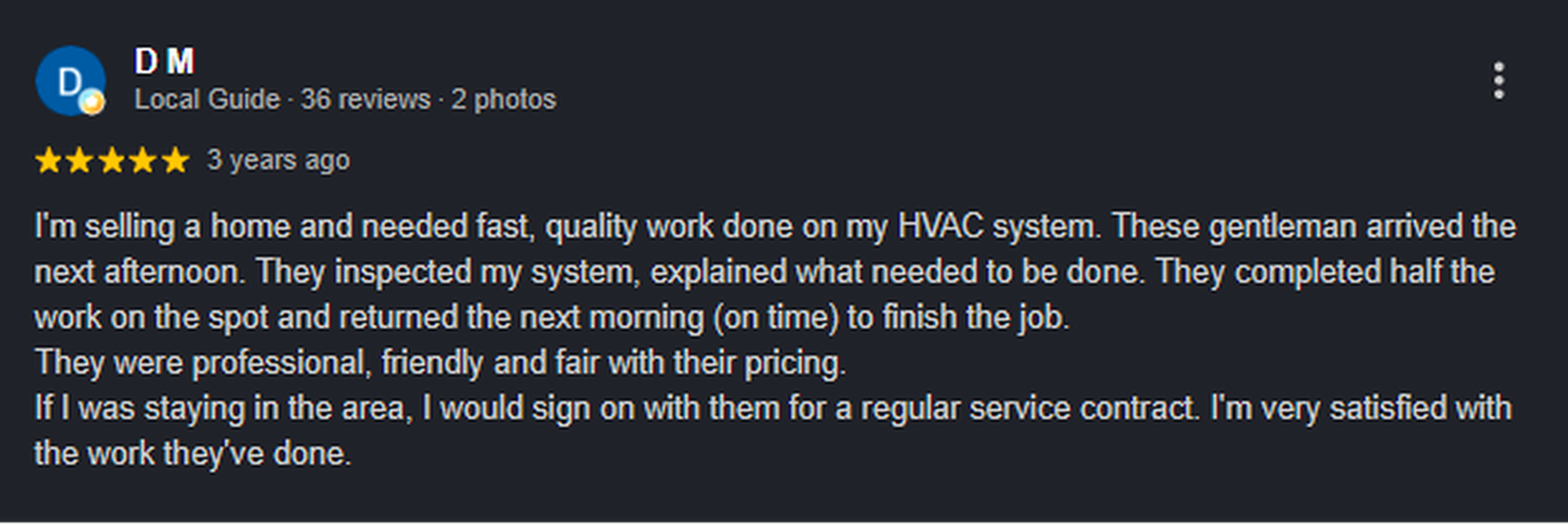 Google review — Brooke Vierling